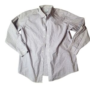 Ll Bean Traditional Fit Cotton Button Down Down 16-32